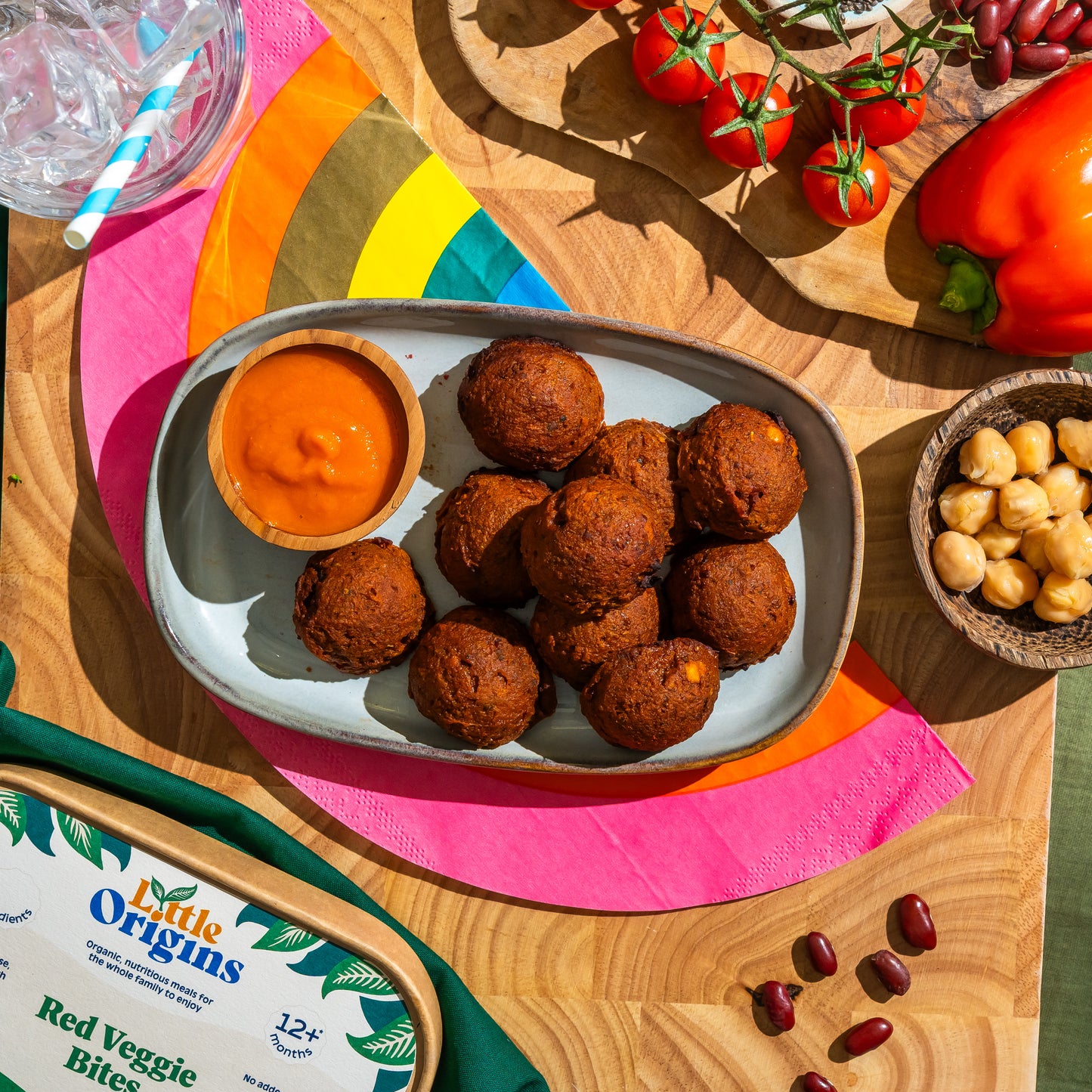 Red Superveggie Bites